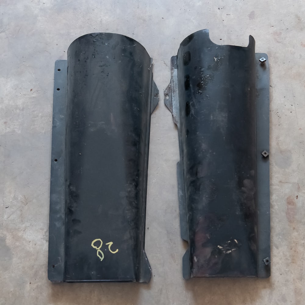 1929 Ford Model A Engine Pans: Original used in good condition