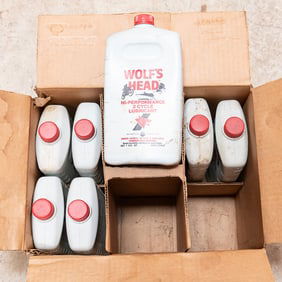 8 Qts of Wolf's Head 2 CycleOil