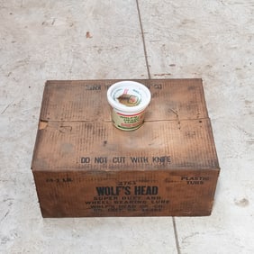 Case of Wolf's Head Wheel Bearing Grease