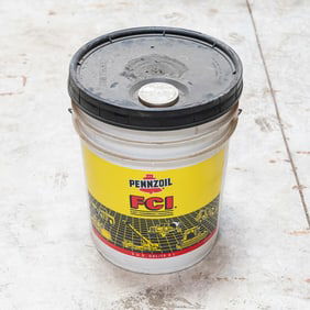 5 Gal Plastic Pail of Pennzoil 50w Oil