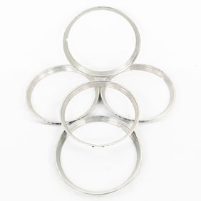 5 Vintage Ford 16" Wheel Cover Beauty Rings