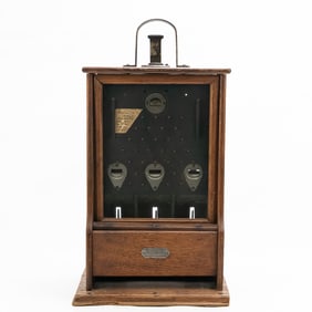 RARE Charles Wagner Penny Drop Gambling Machine