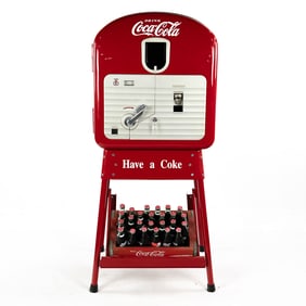 Coca-Cola Vendorlator 27 w/Base and Bottles