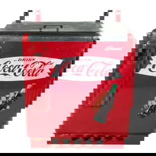 Glasco Coca Cola Machine: Due to the size/weight/fragility of this item, it will require a pick up or customer-arranged 3rd-party shipping. We will connect you with reputable transport companies after the auction. Good