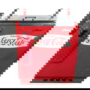 Glasco Coca Cola Coin Operated Vending Machine: Due to the size/weight/fragility of this item, it will require a pick up or customer-arranged 3rd-party shipping. We will connect you with reputable transport companies after the auction. Glasco