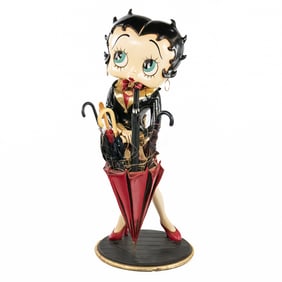 Betty Boop Fiberglass Figure/Umbrella Stand