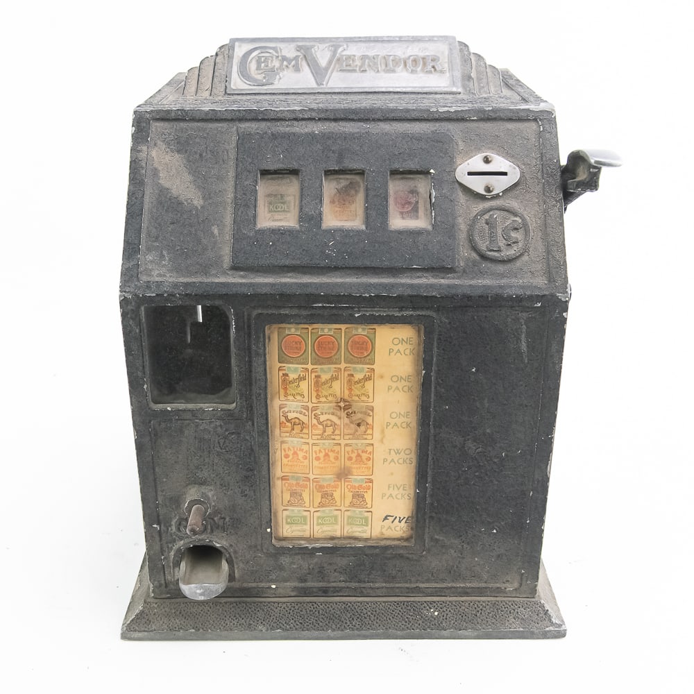 Gem Vendor 1C Cent Coin Op Trade Stimulator (1 of 8)