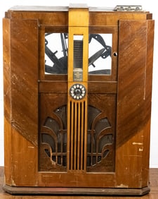 Antique Coin Op Mills Automatic Jukebox