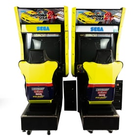 2 Sega Daytona USA 2 Synched Racing Games