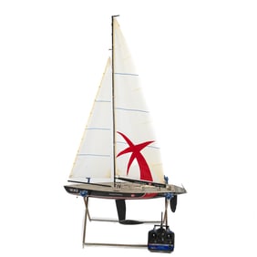 Radio Control 36" Model Sailboat & Transmitter