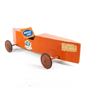 1966 Soap Box Derby Car Burger Chef