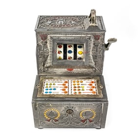 RARE Mills 25 Cent Puritan Bell Trade Stimulator