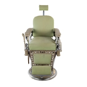 Vintage Barber Chair Emil J. Paidar Chicago