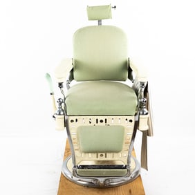 Vintage Barber Chair Emil J. Paidar Chicago