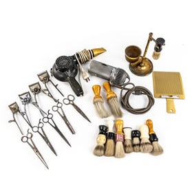 Vintage Shaving Brushes, Clippers, Hair Vac & More