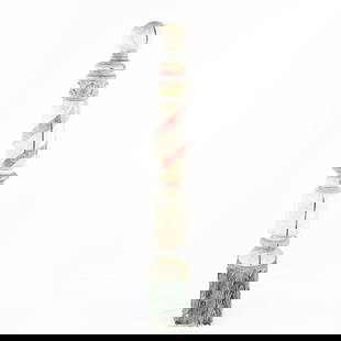 Display Barber Pole: Due to the size/weight/fragility of this item, it will require a pick up or customer-arranged 3rd-party shipping. We will connect you with reputable transport companies after the auction. Contemporary
