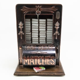 RARE Voigt Cigar Co. Match Vendor