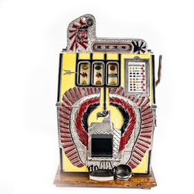 1930s Mills War Eagle 10C Dime Slot Machine