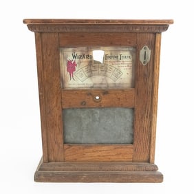Vintage Wizard Fortune Teller Cabinet