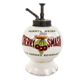 Fowlers Cherry Smash Syrup Dispenser