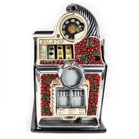 Watling Cherry Front Twin Jackpot 5C Rol-A-Top