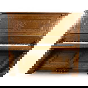1905 Wing & Sons Pedal Upright Grand Piano Type 29: Due to the size/weight/fragility of this item, it will require a pick up or customer-arranged 3rd-party shipping. We will connect you with reputable transport companies after the auction. 1905 Wing &