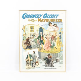Framd Chauncey Olcott Mavourneen Theatrical Poster