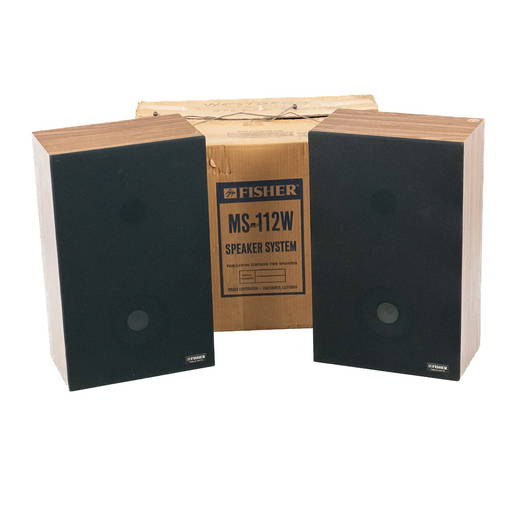 Vintage Fisher Fisher Xp 18 Speakers Sold At Auction: PAIR OF