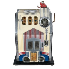 1930s 5 Cent Pace The Kitty Slot Machine