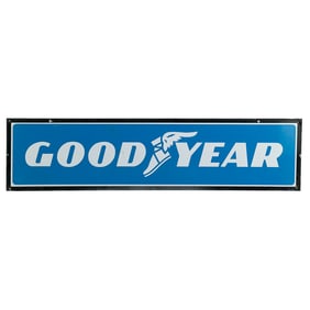 1983 Good  Year Tires 2-Sided Dealer Sign