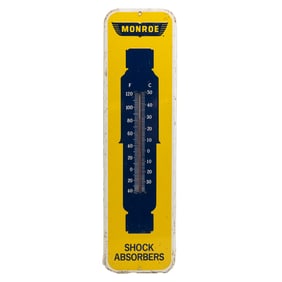 1960s Monroe Shock Absorbers Thermometer