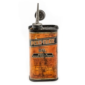 Vintage Penn-Trate Oil Advertising Can
