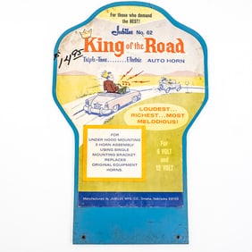 Vintage Jubilee # 62 King of the Road Advertisment
