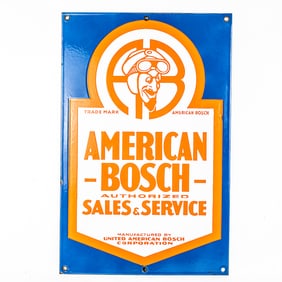 American Bosch Sales &Service DSP Advertising Sign