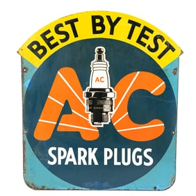 AC Spark Plugs Best By Test Sign
