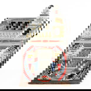 1930s Mills Rock-ola Super Triple 5C Slot Machine: Due to the size/weight/fragility of this item, it will require a pick up or customer-arranged 3rd-party shipping. We will connect you with reputable transport companies after the auction. 1930s Mills