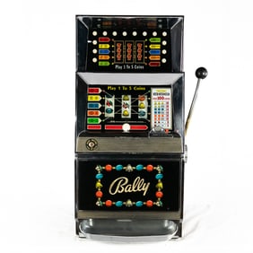 1960s Bally's 25C Quarter 5 Line 873 Slot Machine