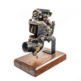 Antique Zenith Carburetor Cutaway Display