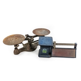 Vintage Detecto No. 1 & Triner Air Mail Scales