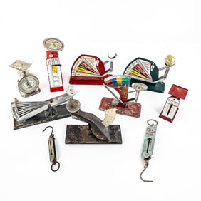 Collection of (10) Assorted Vintage Scales