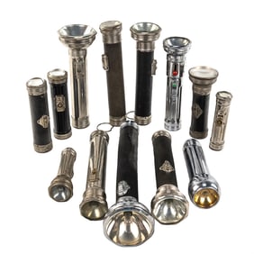Collection of (13) Assorted Vintage Flashlights