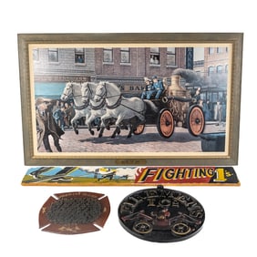Vintage Firefighter Collectable Collection