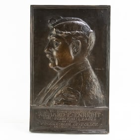 Police Commissioner Richard Enright Bronze Plaque