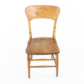 1890s Schlitz Beer Saloon Chair