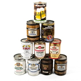 Collection of (10) Vintage Mini 5 Liter Beer Kegs