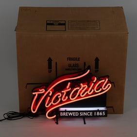 NIB Victoria Beer Logo Neon Advertising Sign