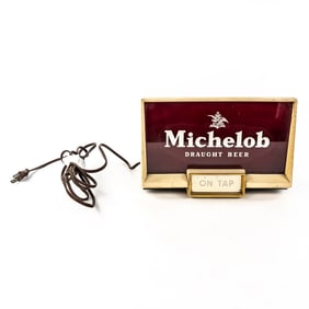 Michelob Draught Beer Advertising Register Lamp