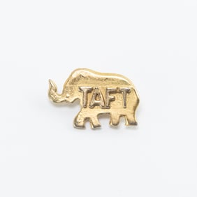William Howard Taft GOP Delegate Elephant Pin
