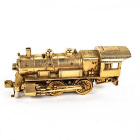 Vintage Brass Lionel 027 Steam Engine Locomotive