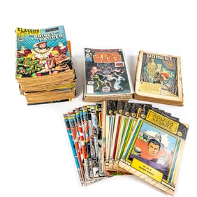 (92) Vintage Comic Books w Star Wars #4 Reprint